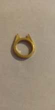 Anillo de combate de autodefensa para mujer y mujer, 3 piezas, herramienta de seguridad EDC, protección para nudillos