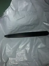 Pinzas para cejas, Belleza del cabello de acero inoxidable para quitar el pelo, accesorios de herramientas de maquillaje, color negro/rosa, 1 ud.