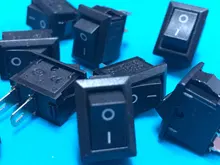 Snap-In Rocker-Switch Dash-Dashboard SPST MINI Kcd11 10pcs 3A Copper 2PIN Car G130 3A/250V