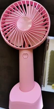 Handheld Fan Desktop Cooling Battery-Operated Mini Outdoor Rechargeable Travel Home