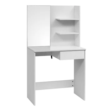 1SET White Dressing Table Cosmetic Makeup Table with Mirror Shiny Front Tray with Stool Dressers for Bedroom Home Furniture
1SET White Dressing Table Cosmetic Makeup Table with Mirror Shiny Front Tray with Stool Dressers for Bedroom Home Furniture