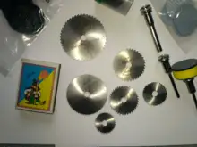 Juego de hojas de sierra de diamante, 32 Uds., Mini hoja de sierra Circular HSS para herramientas rotativas Dremel, discos de corte de resina para ruedas
