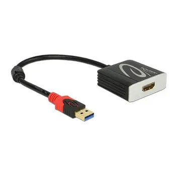 USB 3.0 to HDMI Adapter DELOCK 62736 20 cm Black
USB 3.0 to HDMI Adapter DELOCK 62736 20 cm Black