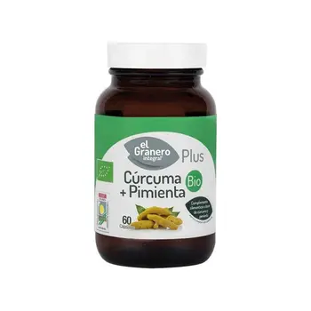 Turmeric + organic pepper-60 capsules 
Turmeric + organic pepper-60 capsules