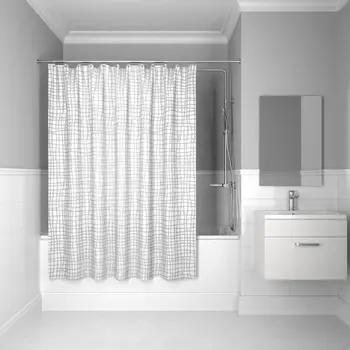 Штора для ванной комнаты, 200*180 см, полиэстер, Silver Gauze , IDDIS, 341P20RI11
Штора для ванной комнаты, 200*180 см, полиэстер, Silver Gauze , IDDIS, 341P20RI11