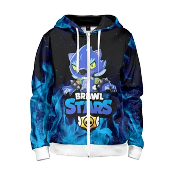 Children's sweatshirt 3D with zipper Brawl Stars Leon
Children's sweatshirt 3D with zipper Brawl Stars Leon