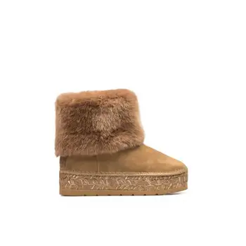 VIDORRETA-women-ankle boots-jute boot vegan hair MARRON with waterproof sole 
VIDORRETA-women-ankle boots-jute boot vegan hair MARRON with waterproof sole