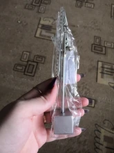 1 ud. Pequeño cubo 3 Clips Metal Tarjeta Nota titular Clips de nota foto de libro de recuerdos abrazaderas Stand mensaje titular de la tarjeta organizador de Escritorio de oficina