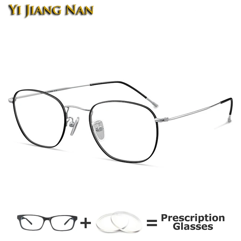Men Irregular Round Prescription Photochromic Eyeglasses Frame Transition Lenses Women Glasses Clear in Room Dark in Sunlight
Men Irregular Round Prescription Photochromic Eyeglasses Frame Transition Lenses Women Glasses Clear in Room Dark in Sunlight