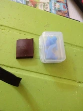 Protectores de oídos antiruido, tapones para los oídos con cancelación de ruido, impermeables, suaves, de silicona, para dormir, nadar y volar, 1 par