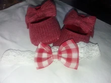 Zapatos de cuna para primeros pasos de bebé, niño niña, lazo suave, suela para bebés, vestido sólido + diadema, 2 uds., 2020