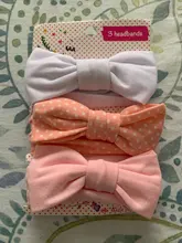 Headbands Hair-Accessories Bows-Knotted Nylon Elastic Newborn Girls Solid-Color Soft