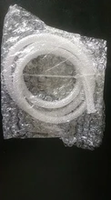 Tubo de silicona de grado alimenticio, manguera de goma Flexible de diámetro de salida de 4, 6, 8, 10, 12, 16, 20 y 28mm, 1M