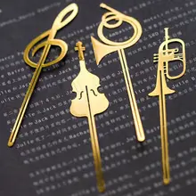 1pc Cute Gold Musical Instruments Metal Bookmark Beautiful Cool Book Page Mark Student Stationery School Office Supplies
1pc Cute Gold Musical Instruments Metal Bookmark Beautiful Cool Book Page Mark Student Stationery School Office Supplies