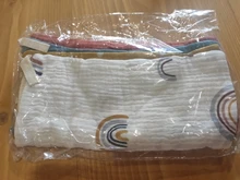 Toallas de muselina para bebés, paños faciales de mano, babero para Saliva, pañuelo, 54DA, 5 uds.