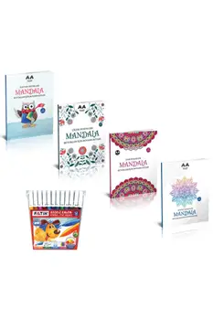 28 Pages Pullout Mandala 4 Coloring Books Set Animal Flower Easy Difficult Paint Children Adult Stress Relief Felt-Tip-Pen Gift
28 Pages Pullout Mandala 4 Coloring Books Set Animal Flower Easy Difficult Paint Children Adult Stress Relief Felt-Tip-Pen Gift