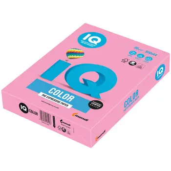 Paper for printing IQ "color pale" A4 80gr/M2 pink
Paper for printing IQ "color pale" A4 80gr/M2 pink