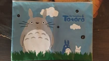 Bolsa de documentos A4 de gran capacidad, carpeta de archivos Oxford, bonita, My neiphine Totoro, para oficina, papelería, bolsa de almacenamiento para regalo para estudiantes, 33x23,5 cm