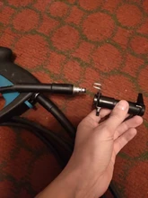 Adaptador de conector de extensión de tubo de manguera de arandela a presión para Bosche AR Black + Decker Patriot Dawoo