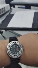 Relojes de cuarzo para Hombre, pulsera deportiva de negocios con correa de silicona azul, de marca de lujo a la moda, nuevos