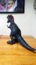 Dinosaurio eléctrico Tiranosaurio Rex para niños, juguete para caminar, luz, sonido, juguetes de modelo Animal