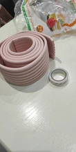 Protector de esquina de seguridad para bebés, cinta de protección de 2M para proteger los ángulos de los bebés