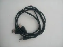 Cable USB de 50CM y 100CM conector para línea de LED, 2 pines, Conector de Cable de conexión de alimentación para cinta de LED DC5V de Color único