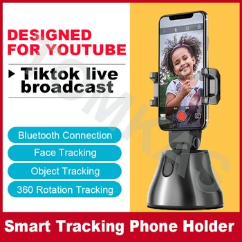 Universal Phone Holder 360 Rotation Tracking Phone Holder All-in-one Auto Smart Shooting Object Tracking Desk Gimbal Stabilizer
Universal Phone Holder 360 Rotation Tracking Phone Holder All-in-one Auto Smart Shooting Object Tracking Desk Gimbal Stabilizer