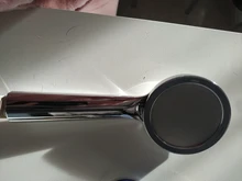 Cabezal de ducha con boquilla presurizada ABS, accesorio de baño, ahorro de agua de alta presión, cabezal de ducha cromado, 1 ud.