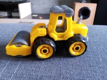 Rompecabezas DIY para niños, coche de bloques de construcción de ingeniería, juguetes educativos para niños, montaje de tuercas, vehículo, excavadora, juguete