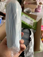 Mascarilla médica desechable, mascarilla quirúrgica de 3 capas, anticontaminación, con sujeción para las orejas, mascarilla sanitaria transpirable