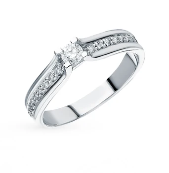 Gold ring with diamonds sunlight sample 585
Gold ring with diamonds sunlight sample 585