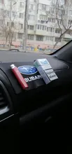 Alfombrilla de goma antideslizante para coche, panel adherente de teléfono móvil, alfombrilla antideslizante para Subaru Impreza Forester Tribeca XV BRZ, 1 Uds.