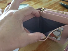Billeteras de cuero bordado pequeño para mujer, bolso de mano femenino, con tarjetero, billetera con Clip para billetes, 2021