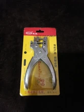 Círculo de 3mm y perforadora de agujeros de ranura de 3*13mm, herramienta de punzonado de punzón de papel doble de 5mm y 3*13mm para etiqueta de identificación de tarjeta de identificación foto de PVC