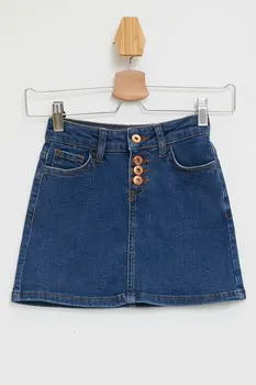 DeFacto Summer Girl Fashion Skirt Kids Casual Denim Button A-line Skirts High Quality Blue New - M3507A619HS
DeFacto Summer Girl Fashion Skirt Kids Casual Denim Button A-line Skirts High Quality Blue New - M3507A619HS