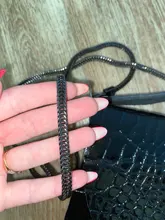 Correa para bolso de oro/plata/negro para pistola, repuesto de 6mm, correas para bolso de hombro con cadena, bolsos pequeños, cadena para ASA