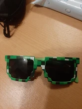 WarBLade-gafas de sol de tamaño más pequeño para niños y niñas, lentes de sol infantiles con forma de píxel, mosaico, regalo para niños, fietsbril