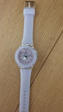 UTHAI-Reloj de pulsera CQ82 para niños y niñas, cronógrafo luminoso con correa de silicona y dibujos animados