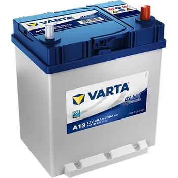 

VARTA A13 battery car 40Ah 330A 187x127x227 positive right 540125033 BLUE DYNAMIC