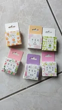 Cinta Washi Floral romántica de papel de 15mm * 7m, cintas de enmascarar de flores, adhesivos decorativos bricolaje, papelería, suministros escolares