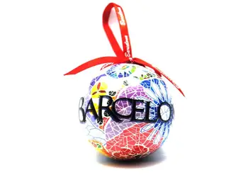 Ball decoration Christmas 2020 Trencadis Vitrall Barcelona Grande - Pack 12 units-Express shipping 24h
Ball decoration Christmas 2020 Trencadis Vitrall Barcelona Grande - Pack 12 units-Express shipping 24h