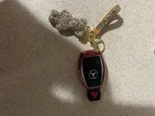 Funda protectora para llave de coche, carcasa para Mercedes Benz A C E GLC Class