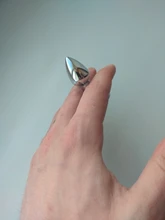 Tapón Anal de acero inoxidable para hombres y mujeres, Juguetes sexuales, tapón trasero, joyería de cristal, entrenador, consolador Anal, tienda sexual para adultos