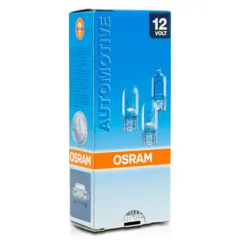 2820-lamp Osram W2,1x9,5 D 12V 2W case 10 PCs 
2820-lamp Osram W2,1x9,5 D 12V 2W case 10 PCs