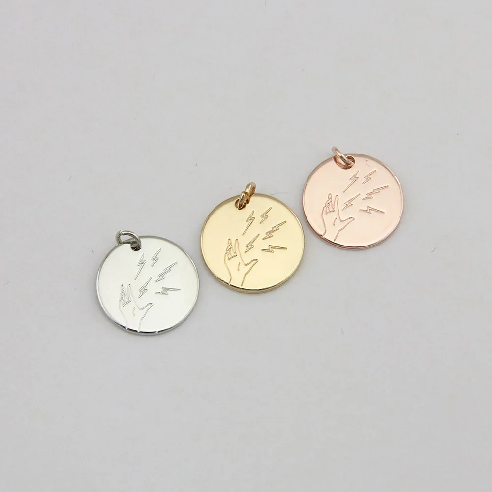 Custom DIY Disc Pendant Small Initial Spellcaster Charms For Necklace Jewelry Making Supplies 15MM
Custom DIY Disc Pendant Small Initial Spellcaster Charms For Necklace Jewelry Making Supplies 15MM