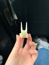 Tenedor de plástico para Alimentación de Mascotas, soporte de comida para loros, pájaros y frutas, suministros para mascotas, 2 uds.