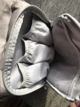 Sunveno-Bolsa de pañales para bebés, mochila de mamá, bolso de viaje, organizador de cochecito, bolsillos de aislamiento, bolsillo de seguridad trasero, anillo en D para cochecito