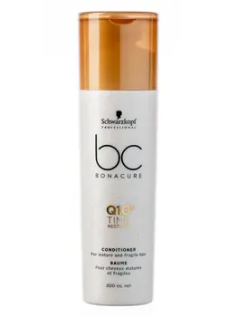 Schwarzkopf Professional Softening Conditioner bonacure Q10 + time restore, 200 ml
Schwarzkopf Professional Softening Conditioner bonacure Q10 + time restore, 200 ml
