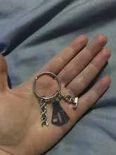 LLavero de microscopio de ciencia para medicina, llavero de equipo de microscopio para medicina, regalo escolar, joyería, Doctor Molecular, DNA, 1 Uds.